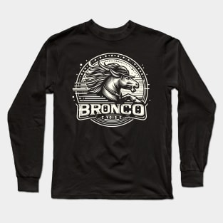 Retro Bronco Long Sleeve T-Shirt